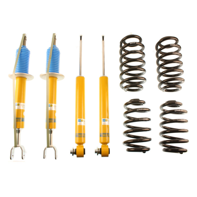Bilstein B12 2005 Audi A6 Quattro Base Front and Rear Complete Suspension Kit Shock & Spring Kits Bilstein