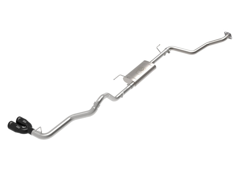 aFe 2024 Toyota Tacoma L4 2.4L Vulcan Series 2.5-3in 304 SS Steel Cat-Back Exhaust w/Black Tips Catback aFe