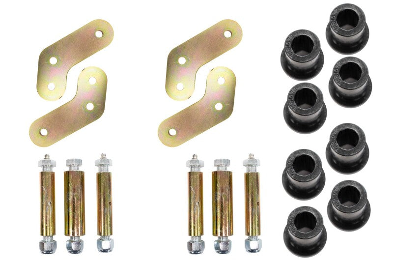 Fishbone Offroad Jeep YJ Rear Greaseable Boomerang Shackles Shackle Kits Fishbone Offroad