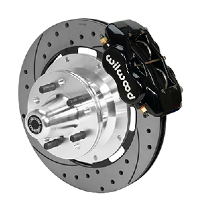 Wilwood Forged Dynalite Front Brake Kit 12.19in SRP Drilled/Slotted Rotor Brake Rotors - 2 Piece Wilwood