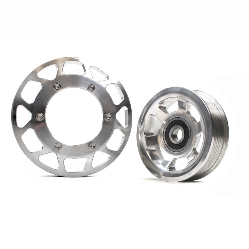Industrial Injection 07-18 Dodge Cummins 5.9L/6.7L Common Rail Billet Pulley Kit Pulleys - Crank, Underdrive Industrial Injection