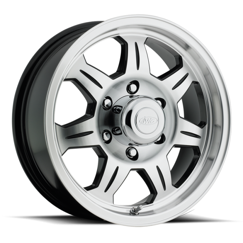 Raceline 870 Element 12x4in / 4x101.6 BP / 0mm Offset / 2.82mm Bore - Black & Machined Wheel Wheels - Cast Raceline