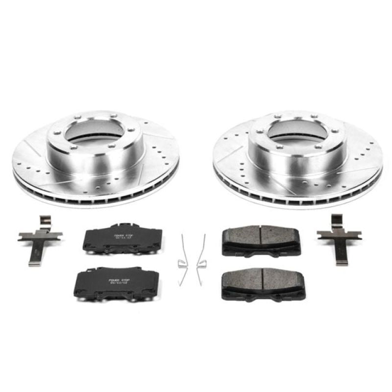 Power Stop 91-95 Toyota 4Runner Front Z23 Evolution Sport Brake Kit Brake Kits - Performance D&S PowerStop