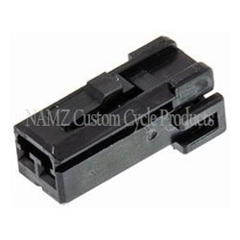 NAMZ AMP Multilock 2-Position Female Wire Plug Housing (HD 73152-96BK) Wiring Connectors NAMZ
