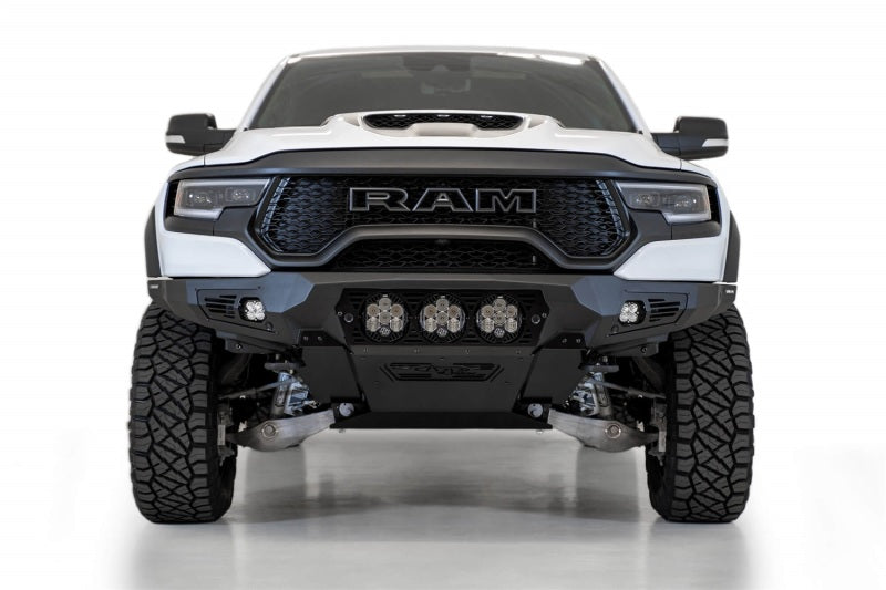 Addictive Desert Designs 2021 Dodge RAM 1500 TRX Bomber Front Bumper (Baja) Bumpers - Steel Addictive Desert Designs