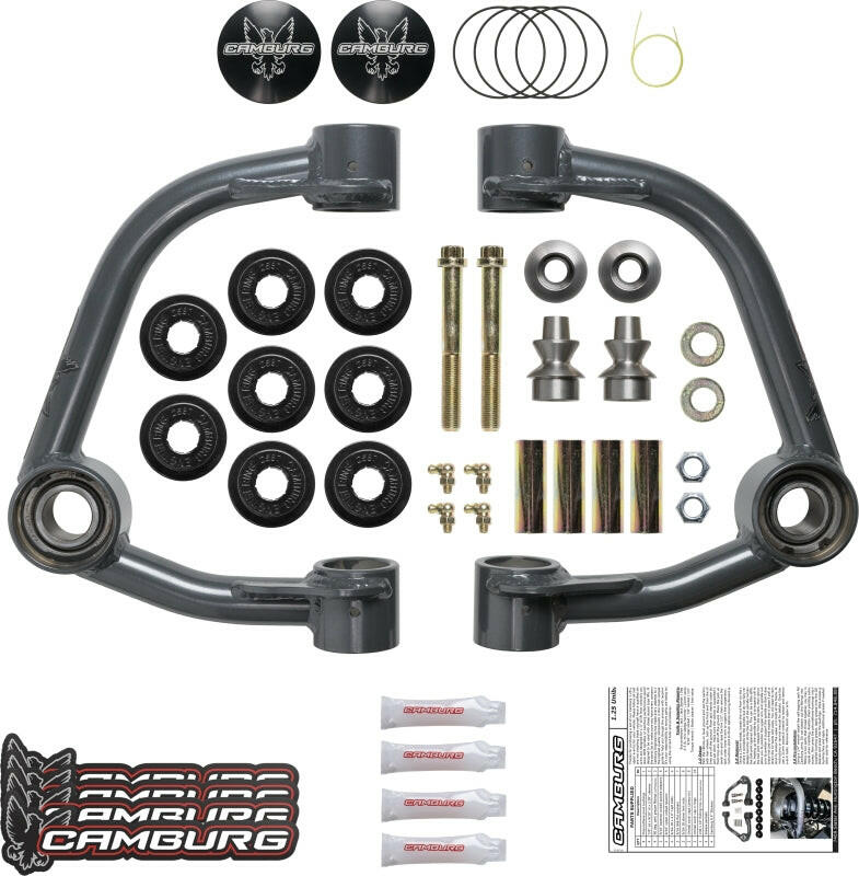 Camburg Ford F-150 2WD/4WD 09-20 1.25in Performance Uniball Upper Arms (w/ covers) Suspension Arms & Components Camburg