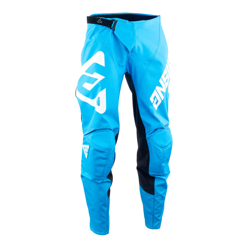 Answer Syncron Essential Pants Cyan/White/Black Youth Size - 20 Pants Answer