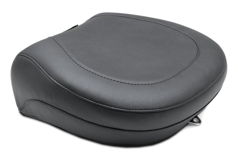 Mustang 06-17 Harley Softail Wide Tire (200mm) Wide Touring Recessed Passenger Seat - Black Passenger Motorcycle Seats Mustang Motorcycle