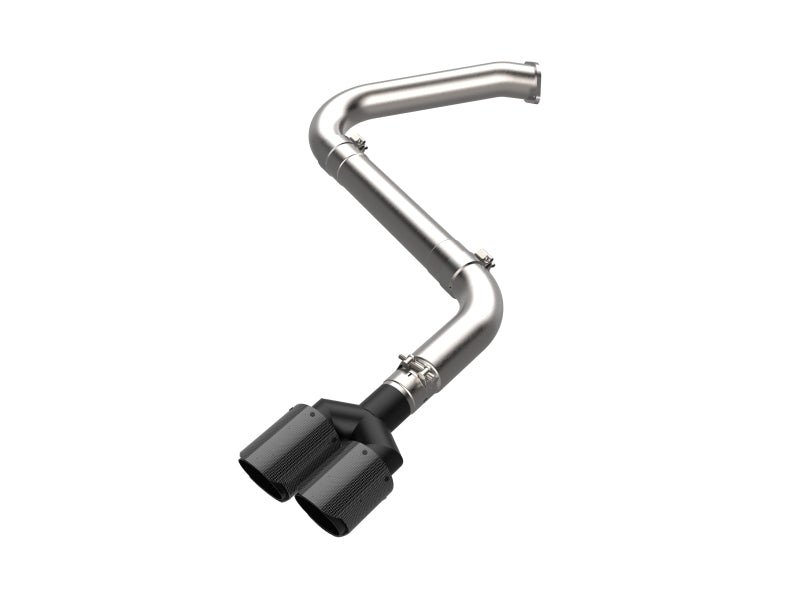aFe Takeda Axle-Back Exhaust System Hyundai Elantra N Line 21-25 L4-1.6L- Carbon Fiber Tip Axle Back aFe