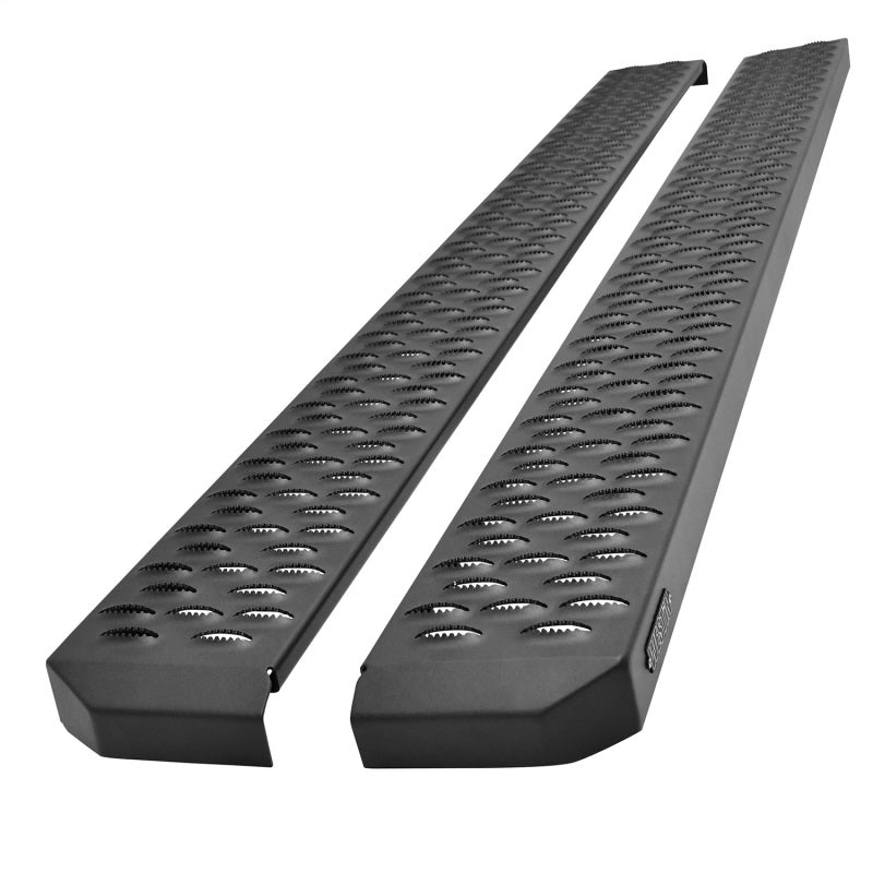Westin Grate Steps Running Boards 68 in - Textured Black Running Boards Westin