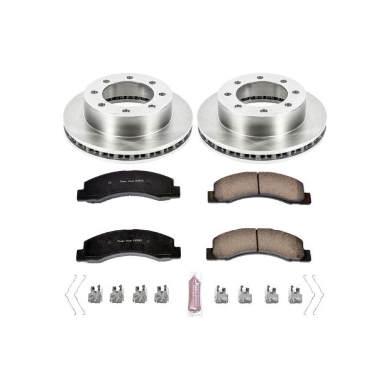 Power Stop 1999 Ford F-250 Super Duty Front Autospecialty Brake Kit Brake Kits - OE PowerStop