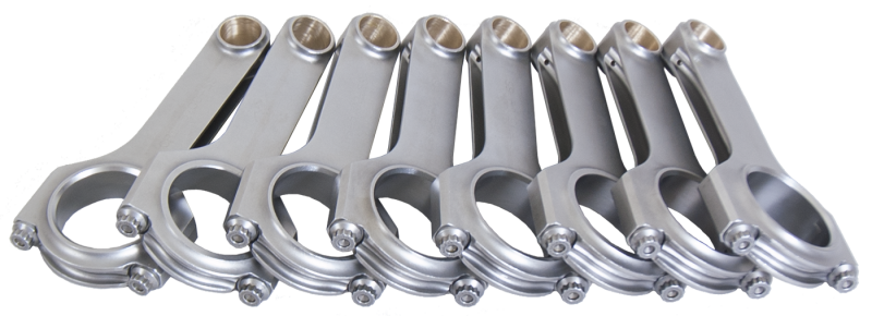 Eagle Chevrolet Small Block 5.700in Length 2.000in Rod Journal Forged Steel H-Beam Rods - Set of 8 Connecting Rods - 8Cyl Eagle