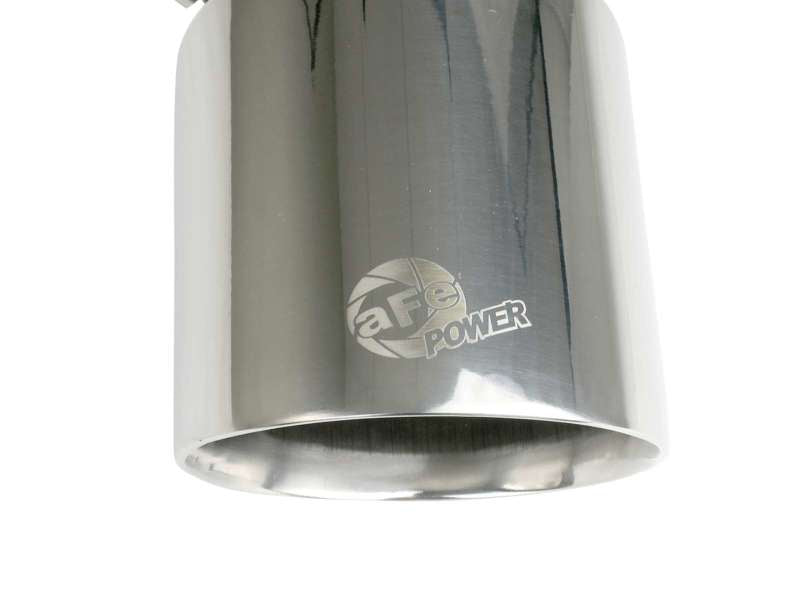 aFe MACH Force-Xp 2-1/2in 304 SS Clamp-On Exhaust Tip 2.5in In / 4.5in Out / 7in.L - Polished Tips aFe
