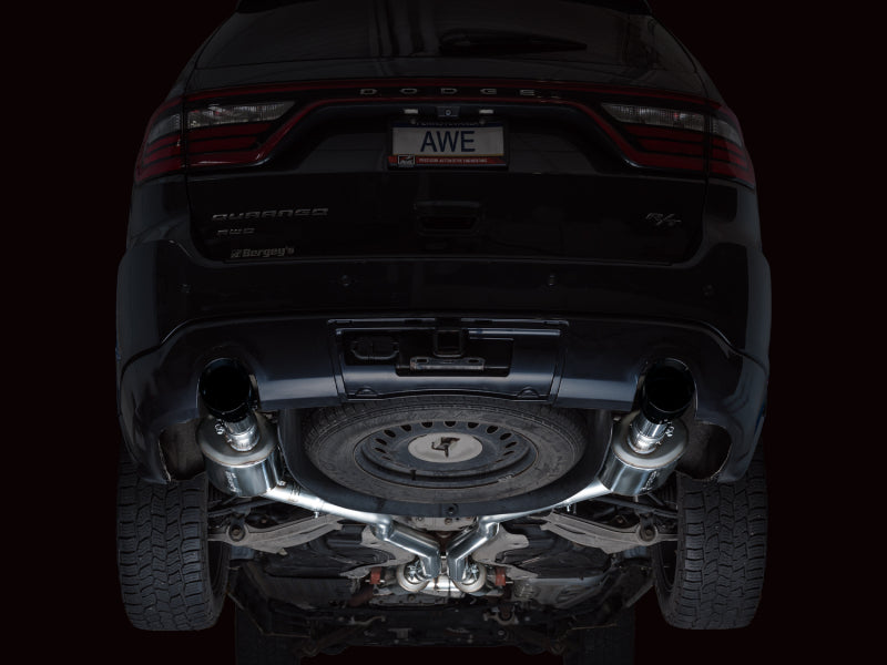 AWE Tuning 11-24 Dodge Durango 5.7L Touring Edition Exhaust w/ Diamond Black Tips Catback AWE Tuning
