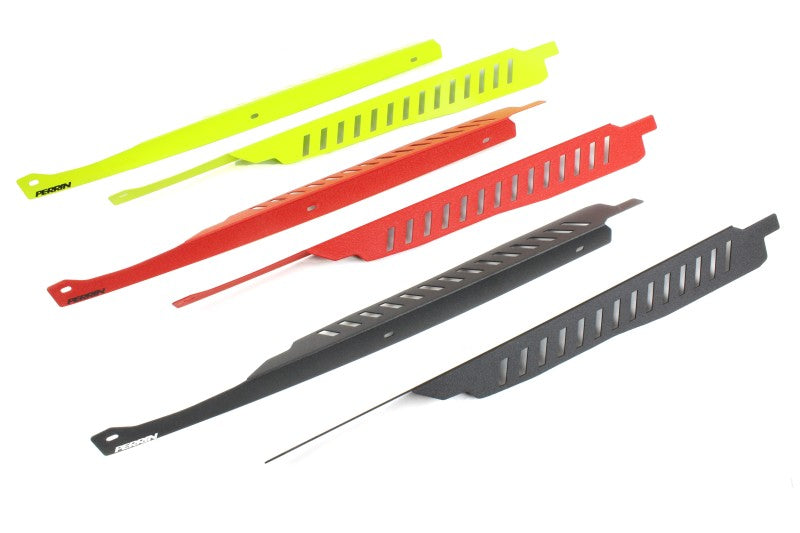 PERRIN 08-14 Subaru WRX/STI / 08-11 Impreza Fender Shroud Set - Red Exterior Trim Perrin Performance