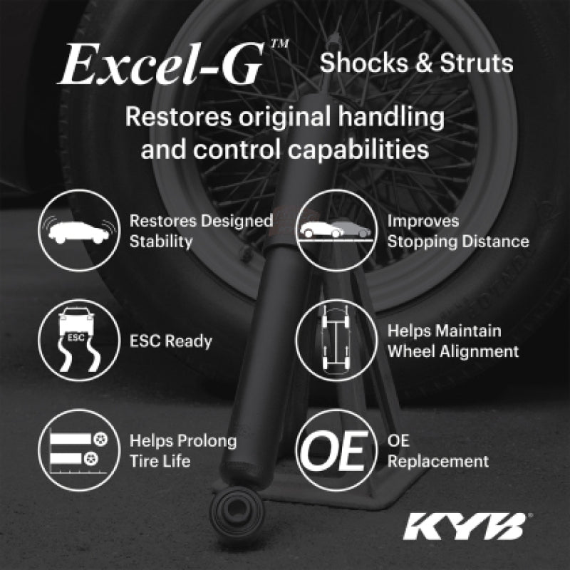 KYB 22-24 Hyundai Tucson AWD 2.5L / 23-24 Tucson Hybrid 1.6L / KIA Sportage AWD Excel-G Shock - Rear Shocks and Struts KYB