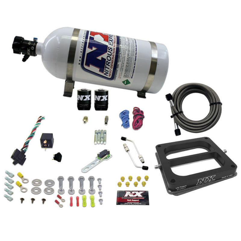 Nitrous Express Dominator/Gasoline Nitrous Kit (50-300HP) w/10lb Bottle Nitrous Systems Nitrous Express