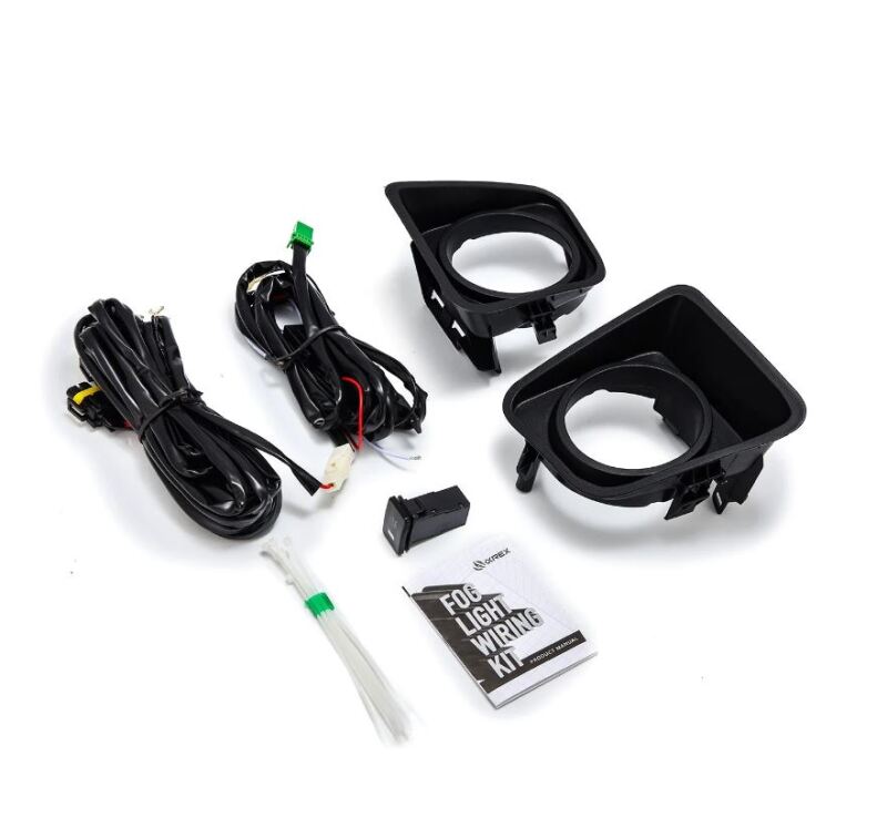 AlphaRex 09-12 Toyota RAV4 Bezel & Wiring Kit (Does Not Include Fog Lights) Light Accessories and Wiring AlphaRex