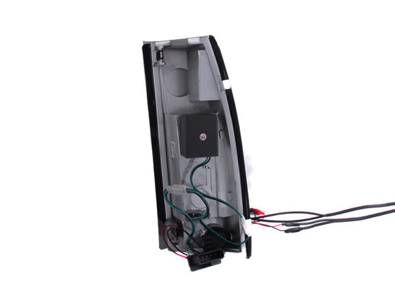 ANZO 1999-2000 Cadillac Escalade LED Taillights Red/Smoke Tail Lights ANZO