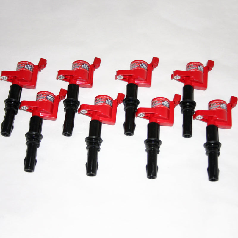 Granatelli 05-08 Ford 4.6L/5.4L 3V Hot Street Coil Packs - Black (Set of 8) Ignition Coils Granatelli Motor Sports