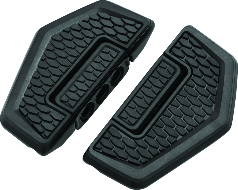 Kuryakyn Hex Folding Mini Board Without Adapter Black Running Boards Kuryakyn