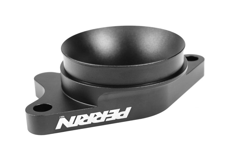 PERRIN 22-24 Subaru WRX / 20-25 LGT & OBXT Turbo Inlet Hose w/Turbo Adapter Flange (Short) - Black Hoses Perrin Performance