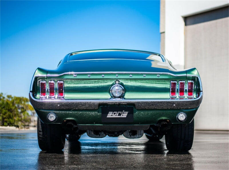 Borla CrateMuffler Ford Coyote 5.0L S-Type 2.5in Offset/Center 12inx6inx10.34in Muffler Muffler Borla