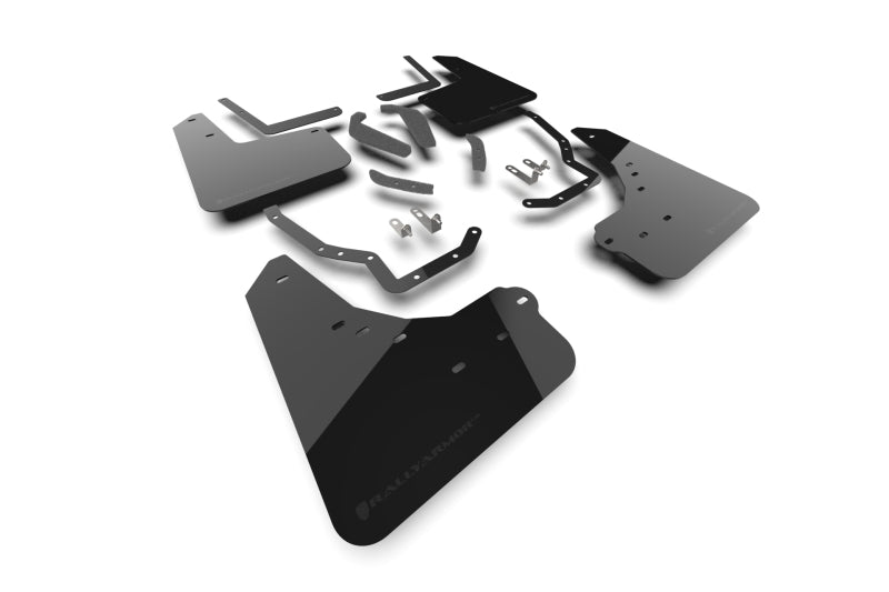 Rally Armor 2025+ Toyota 4Runner Black UR Mud Flap w/ Metallic Black Logo Mud Flaps Rally Armor