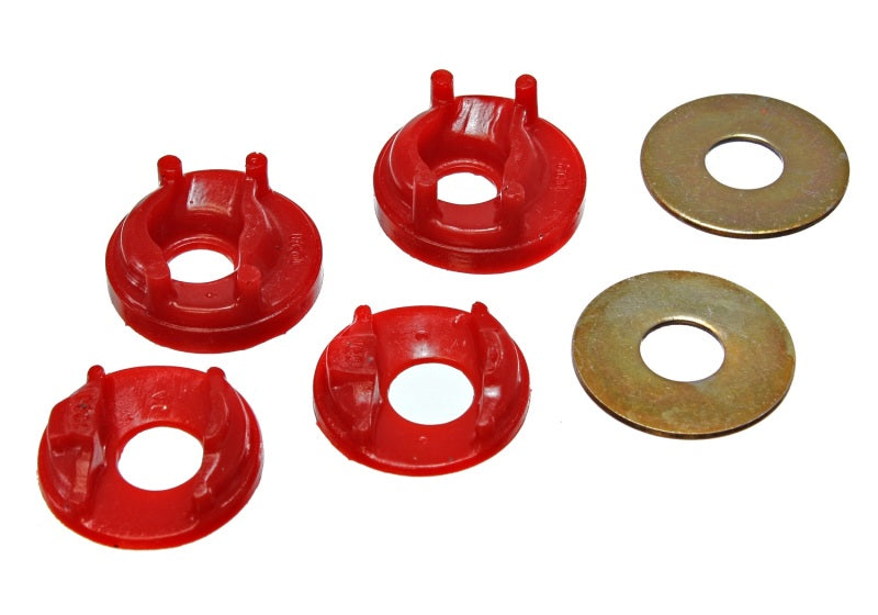 Energy Suspension 95-99 Mitsubishi Eclipse FWD/AWD Red Motor Mount Inserts (2 Torque Mount Positions Bushing Kits Energy Suspension