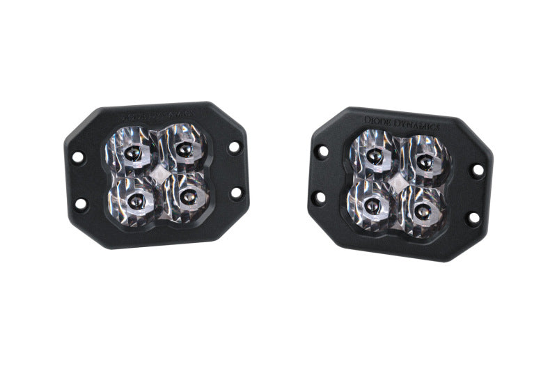 Diode Dynamics SS3 Pro ABL - White SAE Driving Flush (Pair) Light Accessories and Wiring Diode Dynamics