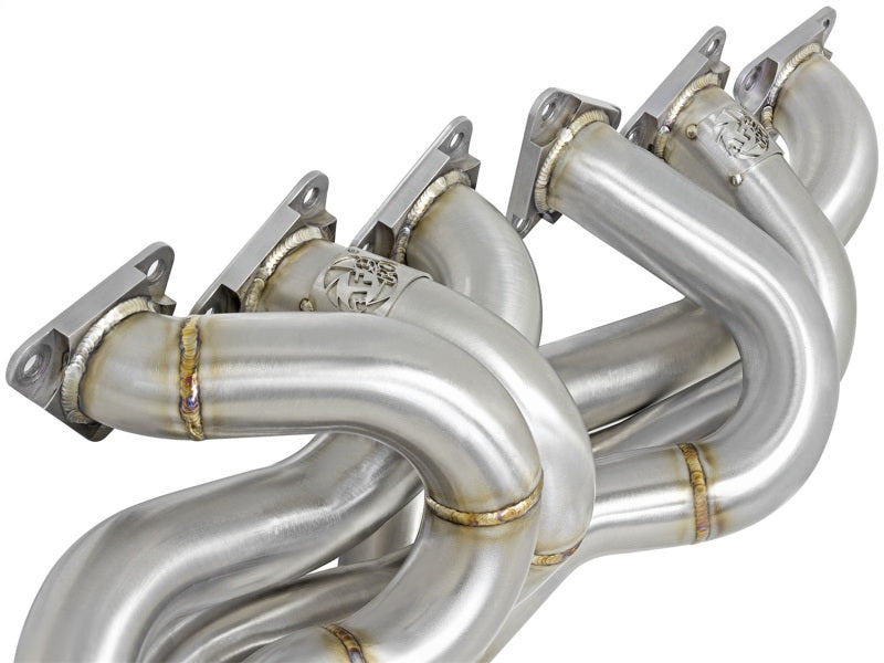 aFe Twisted Steel Headers (Catted) 01-06 BMW M3 L6-3.2L S54 Headers & Manifolds aFe