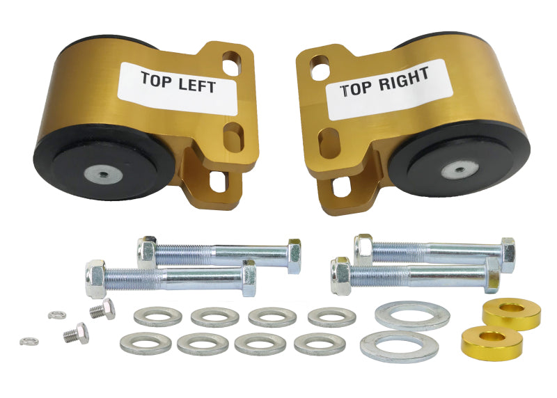 Whiteline 08+ Ford Focus / 04-09 Mazda 3 Front Anti-Lift/Caster - C/A Lower Inner Rear Bushing Bushing Kits Whiteline