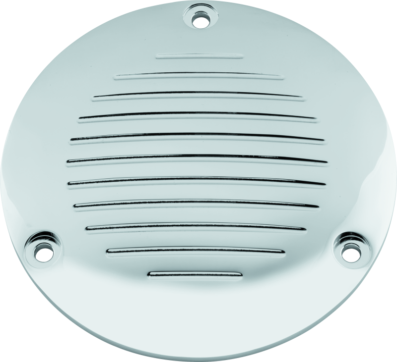 Bikers Choice 70-99 Big Twin Chrome 3 Hole Derby Cover Engine Covers Bikers Choice