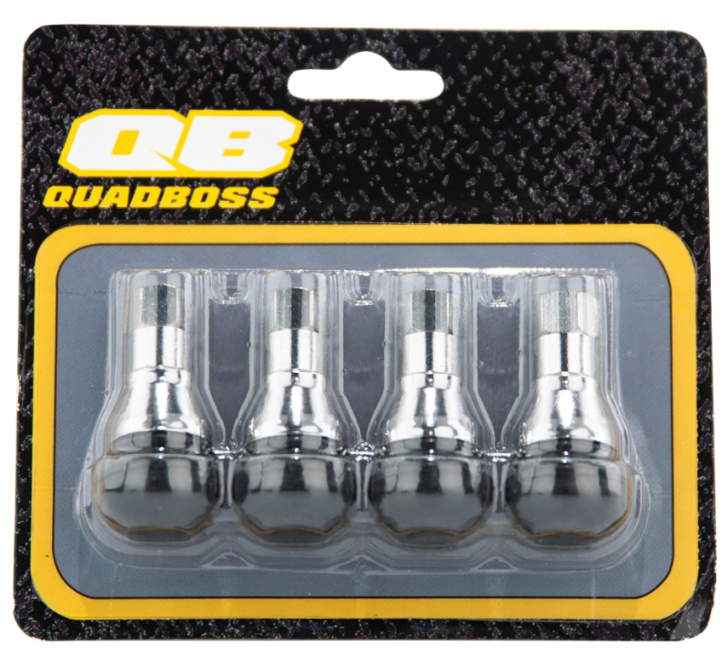 QuadBoss TR412C Valve Set Chrome Wheel Accessories QuadBoss