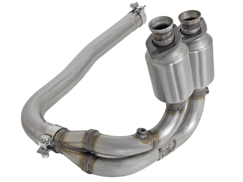 aFe Power Direct Fit Catalytic Converter Replacements Front 04-06 Jeep Wrangler (TJ/LJ) I6-4.0L Catalytic Converter Direct Fit aFe