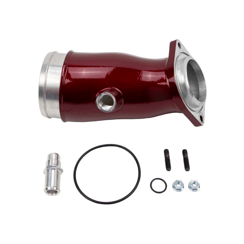 Wehrli 17-24 Duramax L5P High Flow Intake Horn - WCFab Red Air Intake Components Wehrli