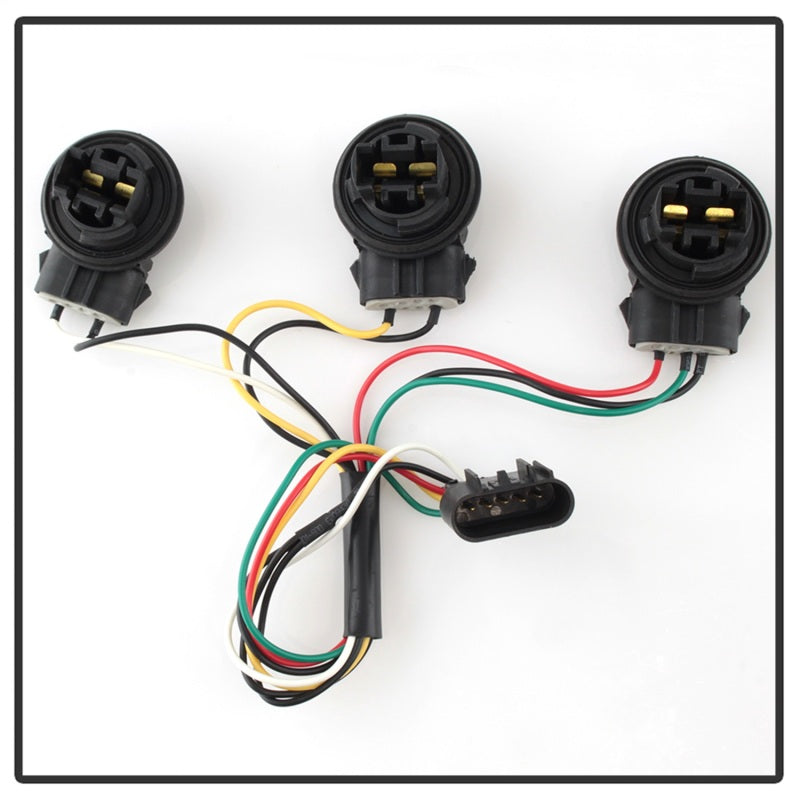 Spyder Chevy TrailBlazer 02-09 Euro Style Tail Lights Black ALT-YD-CTB02-BK Tail Lights SPYDER