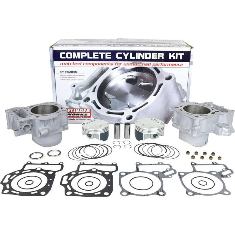 Cyl Works 15-21 Kawasaki KVF 750 Brute Force 4x4i 750cc STD Bore High Comp Cyl Kit 12.1:1 Comp Cylinder Kits Cylinder Works