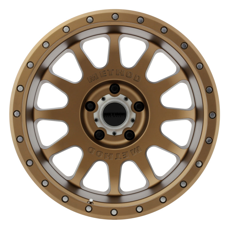 Method MR605 NV 20x10 -24mm Offset 5x5 71.5mm CB Method Bronze Wheel Wheels - Cast Method Wheels
