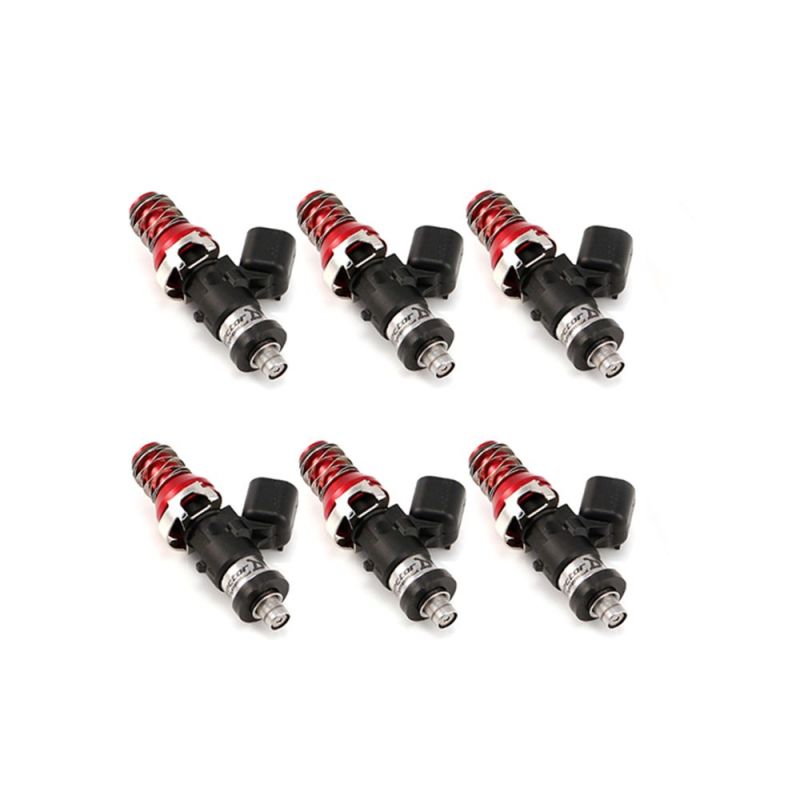 Injector Dynamics ID1050X Injectors - 48mm Length - Mach Top to 11mm - Denso Low Cushion (Set of 6) Fuel Injector Sets - 6Cyl Injector Dynamics