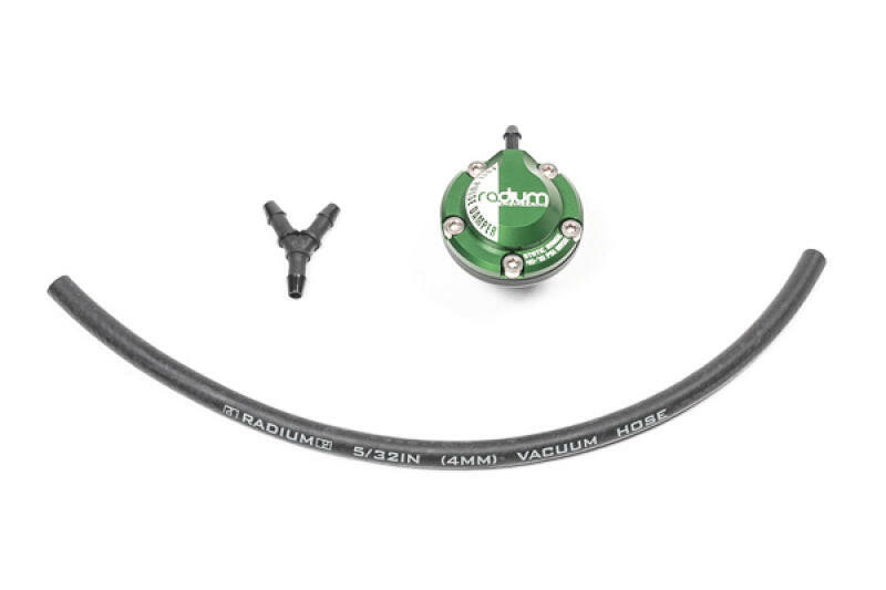 Radium Engineering Fuel Pulse Damper - R 8AN ORB - Swivel Fuel Components Misc Radium Engineering
