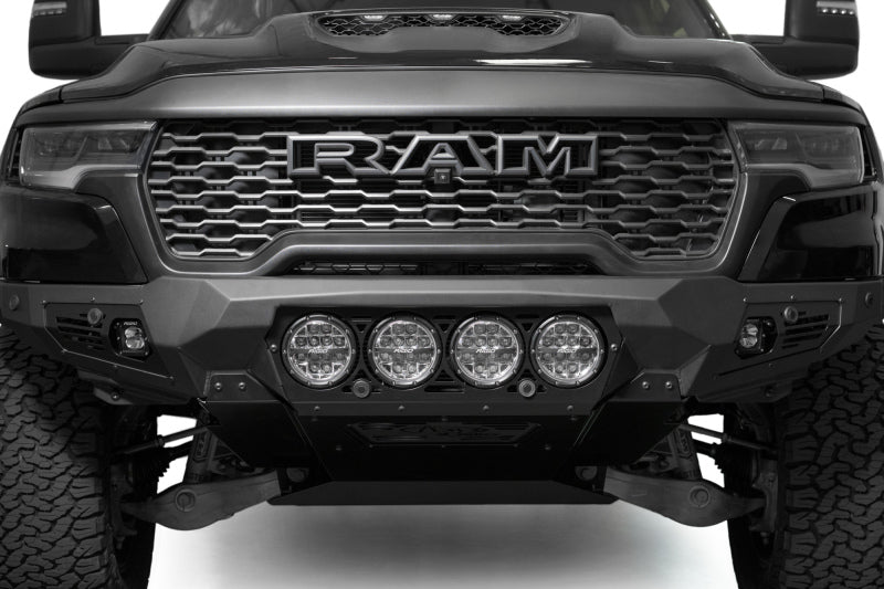 Addictive Desert Designs 25+ RAM 1500 RHO Bomber Front Bumper Bumpers - Steel Addictive Desert Designs