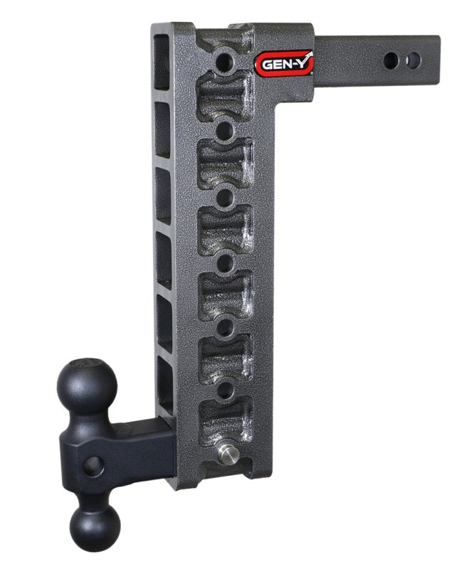 Gen-Y Mega Duty 2in Shank 15in Drop 10K Hitch w/Dual-Ball (Use w/Stabilizer Kit GH-0100) Hitch Receivers GEN-Y Hitch