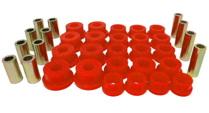 Energy Suspension 07-11 Toyota Camry/Camry Hybrid Rear Control Arm Bushing Set - Red Bushing Kits Energy Suspension