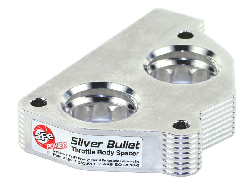 aFe Silver Bullet Throttle Body Spacers TBS GM C/K 1500/2500/3500 87-95 V6-4.3L V8-5.0/5.7L Throttle Body Spacers aFe