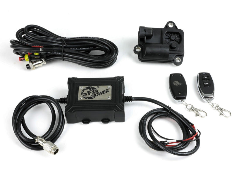 aFe Gemini XV 3in 304 SS Cat-Back Exhaust w/ Cutout 19-21 GM Silverado/Sierra 1500 V8- w/ Black Tips Catback aFe