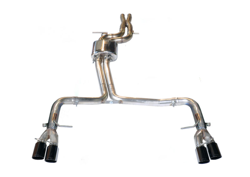 AWE Tuning Audi B8.5 S4 3.0T Track Edition Exhaust - Diamond Black Tips (102mm) Catback AWE Tuning