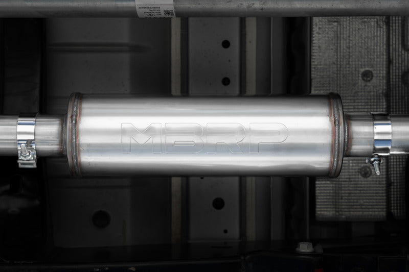 MBRP 2023+ Chevy Colorado/GMC Canyon Aluminized Steel 3in Cat-Back Single Side Exit - Black Catback MBRP