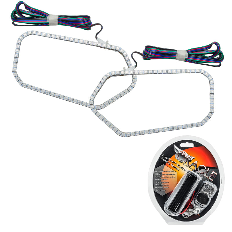 Oracle Polaris RZR 07-16 LED Halo Kit - ColorSHIFT Headlights ORACLE Lighting