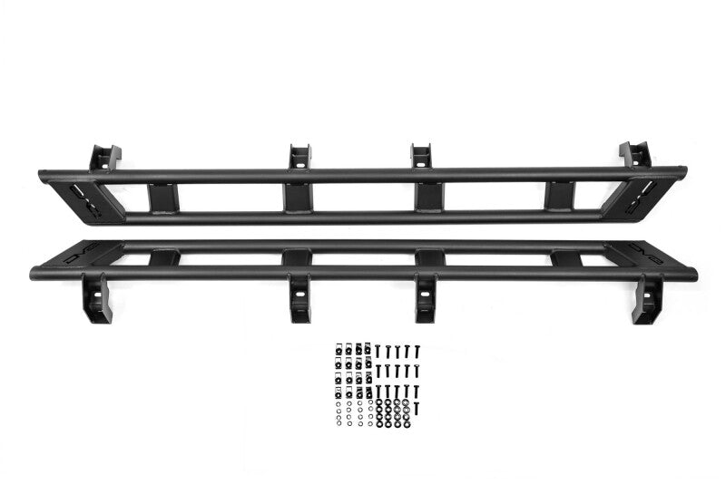 DV8 23-25 Chevy Colorado & GMC Canyon Rock Sliders - Micro Texture Black Body Armor & Rock Rails DV8 Offroad